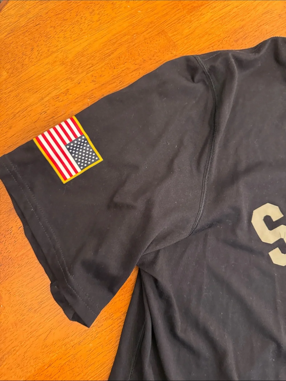 Nike Black 'Salute to Service' Short-Sleeve Performance Tee xl